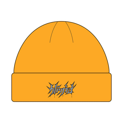 Embroided Shadow Script Beanie