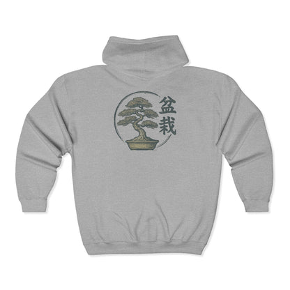 Bonsai Balance Zip Up Hoodie