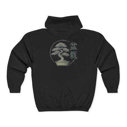 Bonsai Balance Zip Up Hoodie